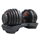 Gym Equipment Fitness Gym Equipment 10kg 40kg Weights Adjustable Dumbbell Set