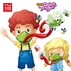 Game Game Game Game 2021 Popular Item Amazon Hot Sale Lizard Shape Quick Tongue Fun Family Board Game