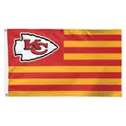 Nfl Flags Kansas City Chiefs Stars And Stripes NFL Flag Banner - 3X5 FT