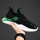 Low 2021 New Luxury Men's Fashion Running Sneakers Low Price Running Sports Shoes For Men White Sports Shoes Sneakers