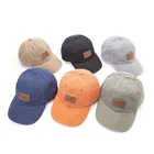 Back Strap Cap Unisex Vintage Distressed Multi Color Adjustable Back Strap Baseball Cap Hat