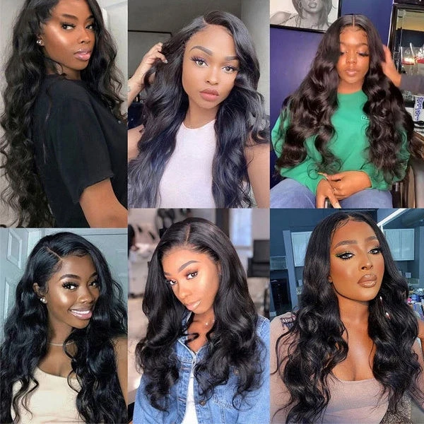 10a 12a Grade 100% Virgin 30 40 Inch Human Hair Hd Lace Front Wigs Natural 13x4 13x6 Transparent Lace Frontal Body Wave Wig