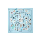 Wholesale Wholesale Fashion Custom Logo Chinese Silk Scarf Head Scarf