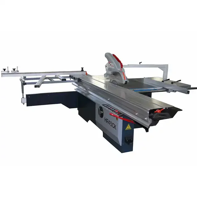 HR45CK Model Sliding Table Panel Saw Machine with Big Dust Hood