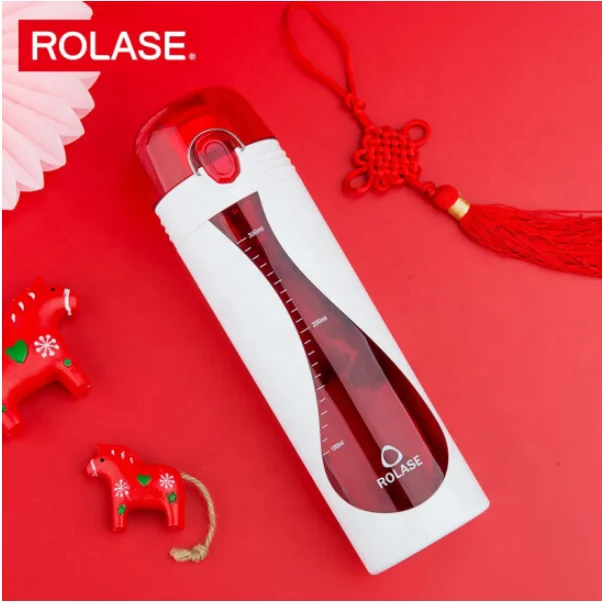 Haixing new style Rolase Tritan Sport Bottle Dual Colour Portable Water Bottle