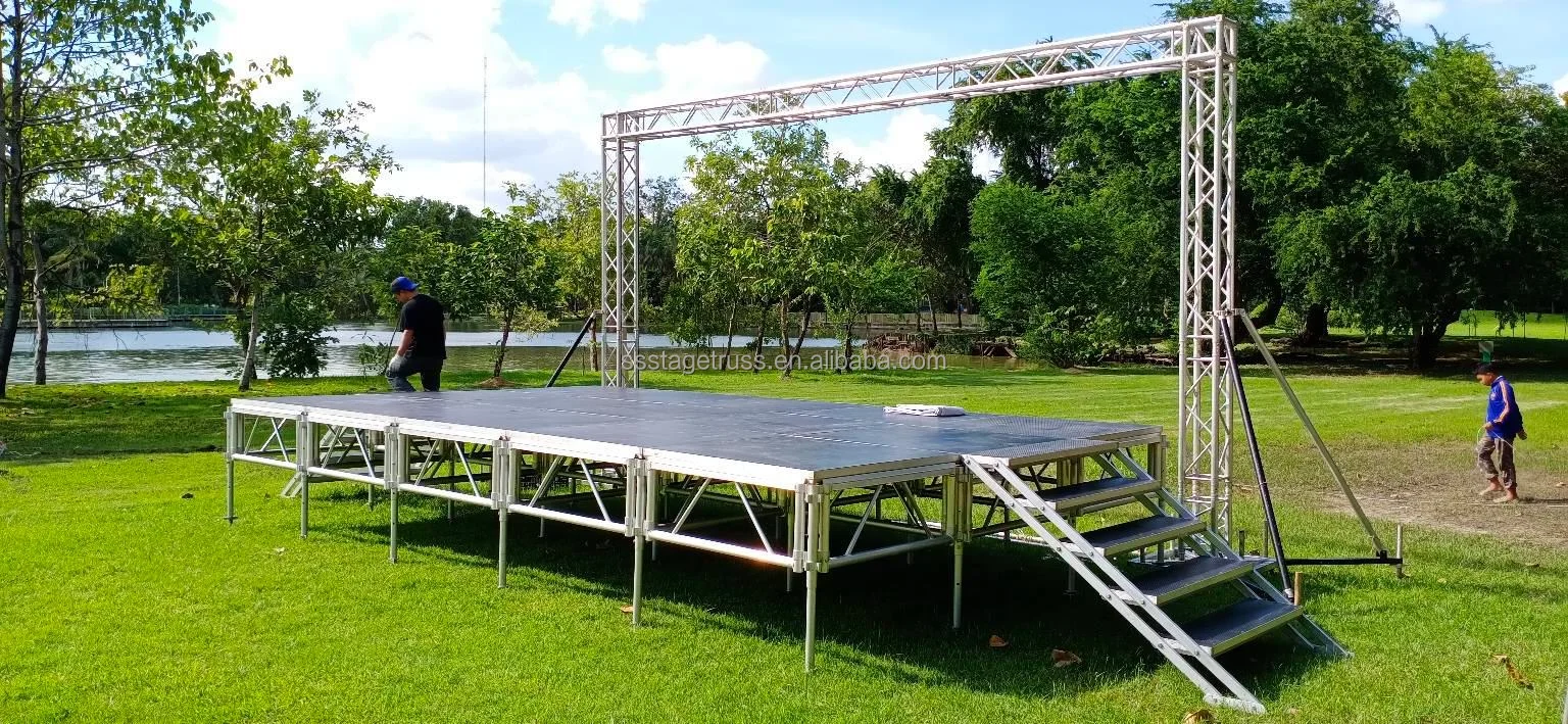product spigot goal post truss led screen heavy loading truss assembly stage display for event concert-2