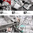 Sleeve Hoodies Loose Fall Polyester Printed Hooded Fashion Long Sleeve Pullover Men's Hoodies Sweatshirt