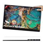 Silolan Super Thin 16 Inch 1920*1080 Light Portable Lcd Gaming Monitor Interface Support Type C HDMI Data Connection
