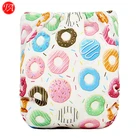 Baby Diapers Custom Printed Newborn Cloth Pocket Nappy Reusable Baby Diapers Wash Diapers