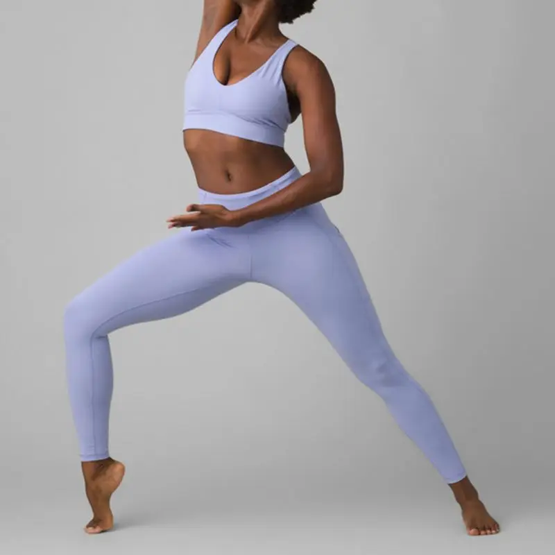 ECBC  High Quality Gym Yoga Pocket Leggings Butt Lifitting Hot Selling Highwaisted Sports Pants for Women