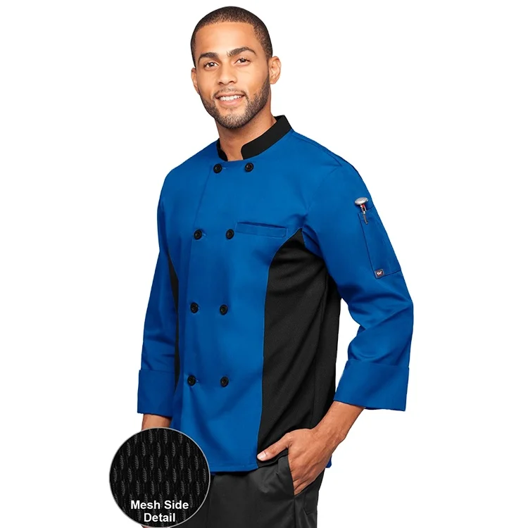 Lightweight Long Sleeve Chef Coat 