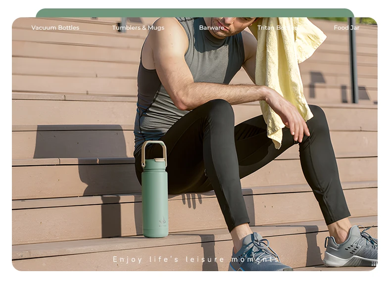 Wide Mouth Vacuum Thermal Cup Vaso Termico Stainless Steel Waterbottle Custom manufacture