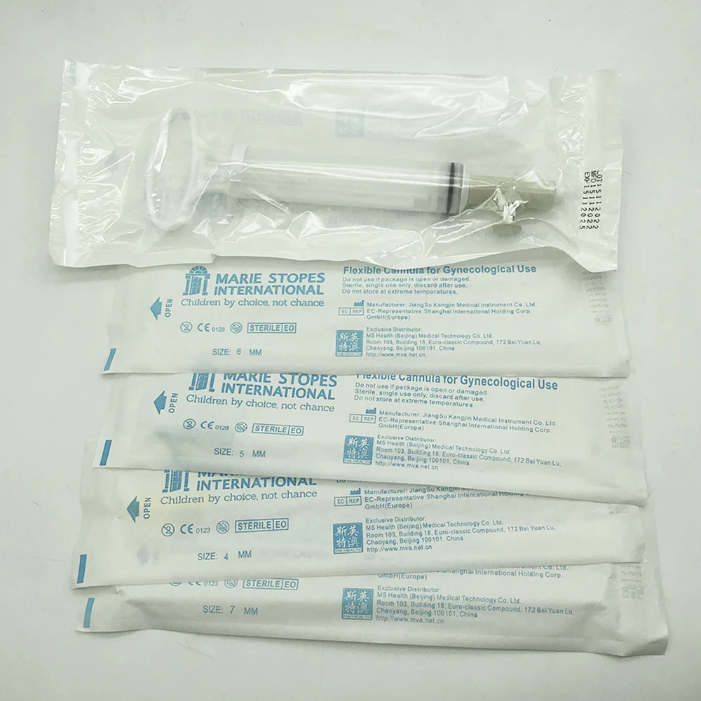 Icen Cheapest Gynecological Aspiration Kit Mva Kit Autoclavable Mva Kit