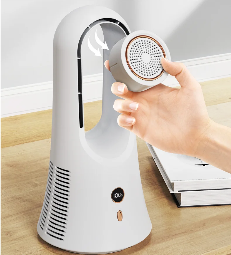 Tower Fan, 5, Battery - detail 12