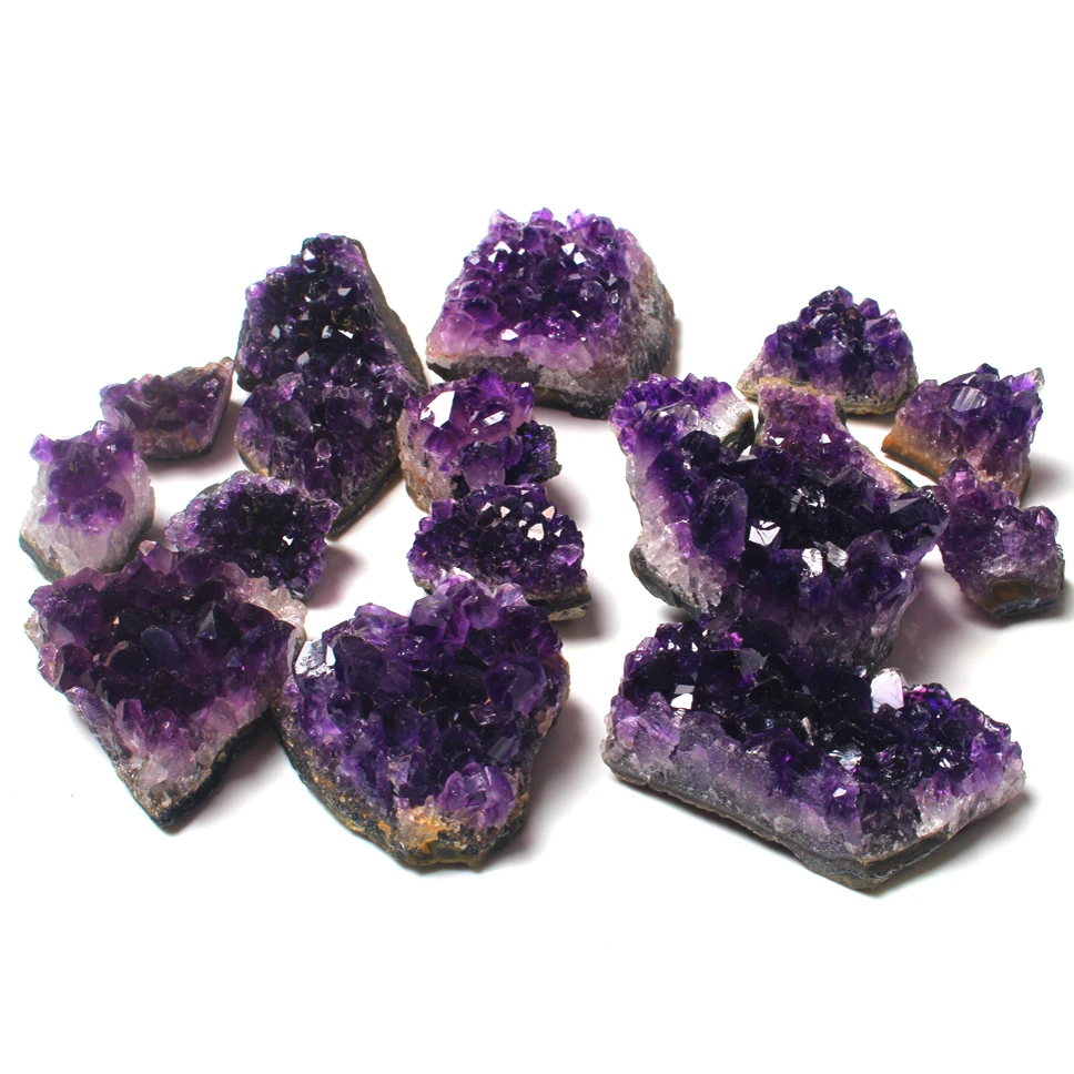 1/4 lb Bulk Lot Purple Amethyst Crystal Quartz Points & Pieces Uruquay 4 oz 