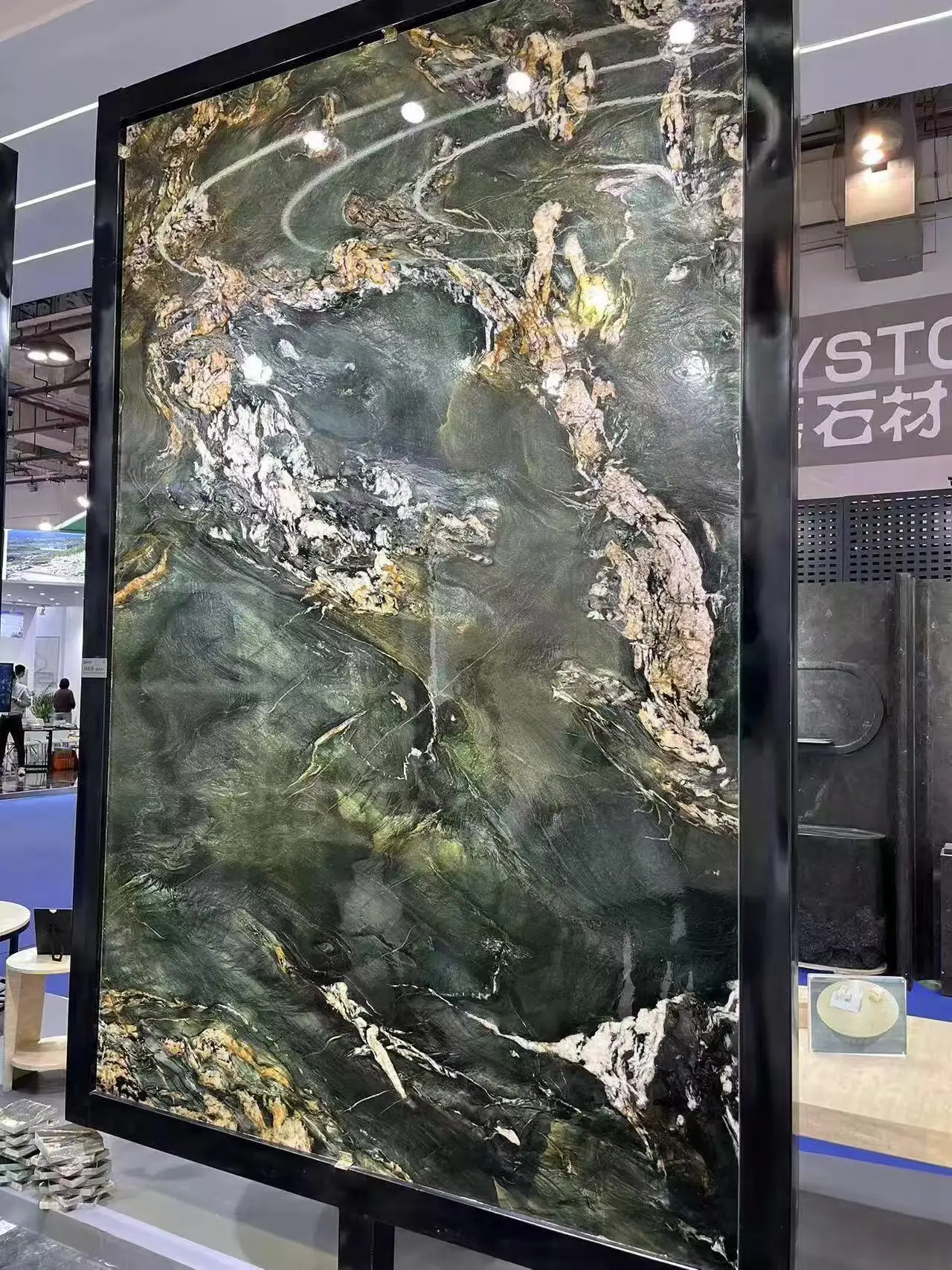 product modern luxury marble stone natural dark green marble for kitchen countertops floors and walls floor marble tiles-2