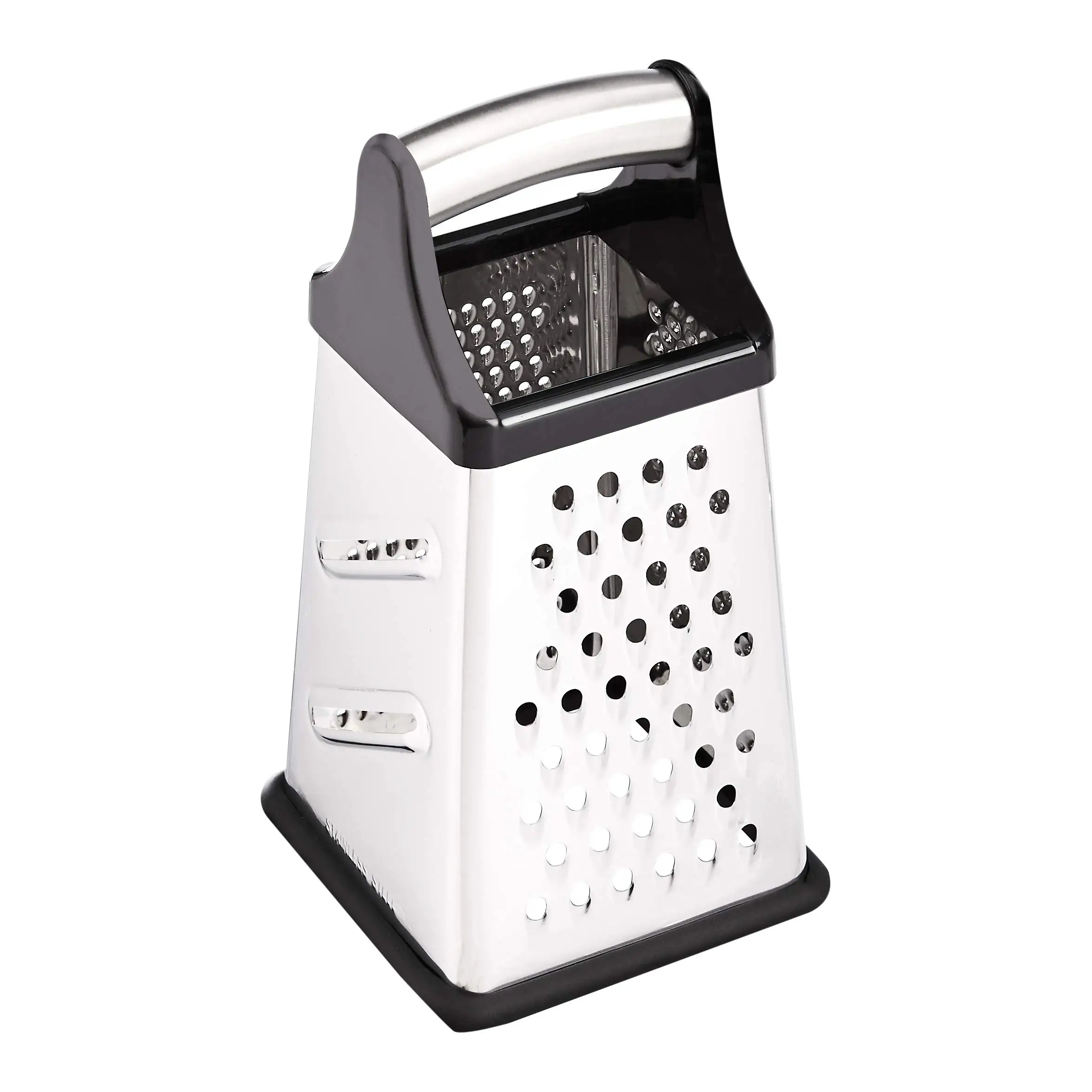 Professional Box Grater Stainless Steel with 4 Sides for Cheese  Vegetables Ginger