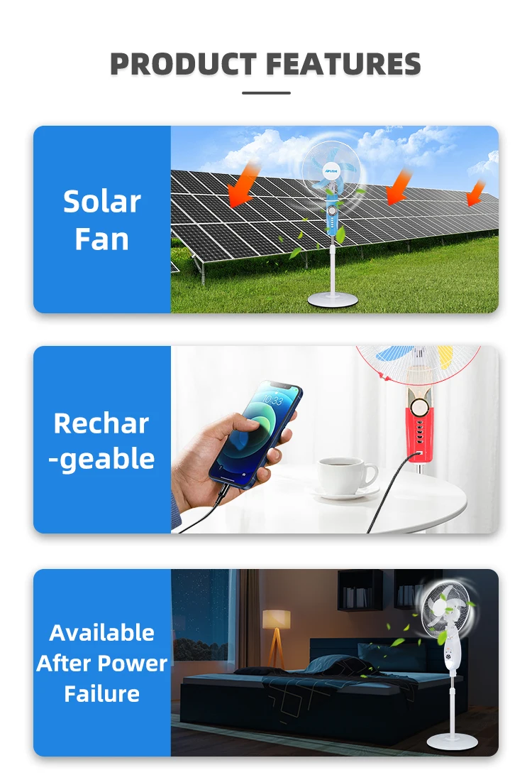 Solar Wall Mounted Fan, 12V, 10W---20W - detail 22