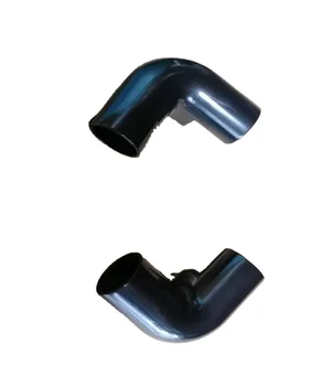 PVC electrical plastic 20MM elbow with cover black
