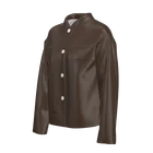 Fashion Leather High Quality Fashion PU Microfiber Leather Fabrics Leather For Women's Dress Or Jacket