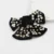 Bling Velvet Butterfly Big Geometric Hair Bows Clip Glitter Hair Clips Acrylic Beads Rhinestone Crystal Hair Bow