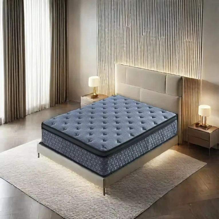 sleeping home furniture double pocket spring mattress in a box king size luxury hotel hybrid mattresses