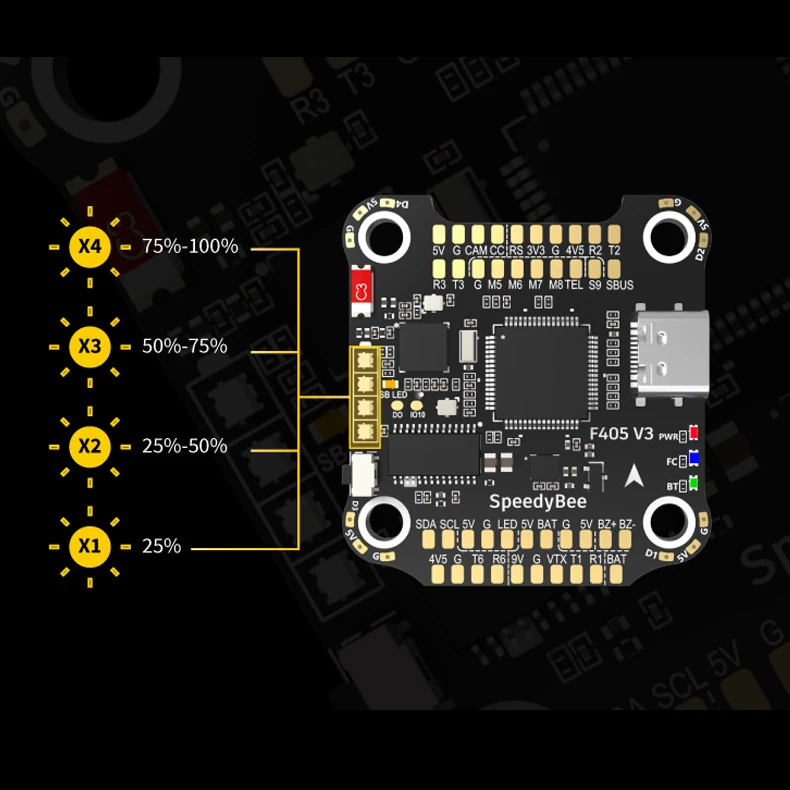 Speedybee F405 V2 V3 V4 50a Bluetooth Stack Fc Ecs Board Bmi270 Flight