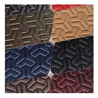 Soft Automotive Pvc Nonwoven Synthetic Printable Print Faux Leather For Car Seat Car Interior