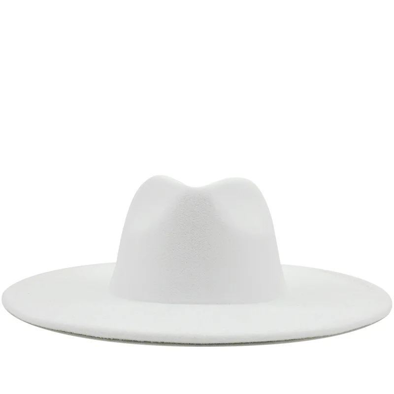 ladies white trilby hat