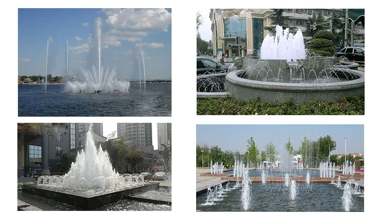 QSP Submersible Pond Pump Low Noise Outdoor Water Pump with Music & Dance Function for Fountains & Gardens manufacture