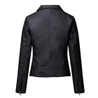 Leather Jacket Latest Design Biker Leather Jacket For Women PU Leather Jacket Coats