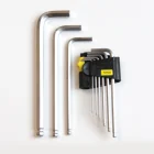 9 Allen Wrench Set With 9 Pieces Ball End Allen Wrench Screw Driver 1.5mm 2mm 2.5mm 3mm 4mm 5mm 6mm 8mm 10mm