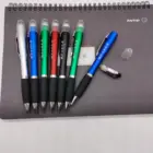 Light Up Pen OEM Led Light Up Gift Soft Screen Pen Custom Logo Stylus Promotion Ballpoint Pen