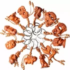 Manufacturer Custom Wholesale Nickel Plating Chinese Zodiac Pendant