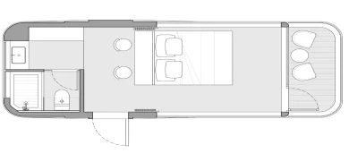 product steel extendable breathable modern capsule container house prefabricated commercial space airship pod-2