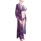 Ladies Sexy Fashion 2021 Ladies Sexy Print Bikini 3 Piece Suit Womens Leopard Printing Swimwear