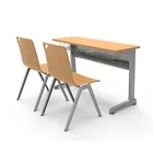 College Classroom Desk Hot Sale Lecture Hall Desks And Chairs Adult Double Desk Chair College Classroom Furniture