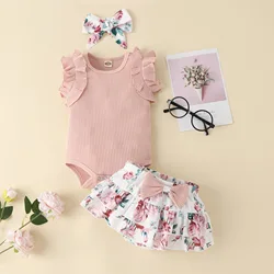 2023 Wholesale Girl Clothing Spring Undefined New Born Baby Clothes Romper Sets 0-3 Months Long Sleeve Baby Rompers For Gril