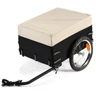 Wheel Trailer 2 Wheel Cargo Trailer Hot Sale Foldable Large Capacity Luggage Quick Release Wheel Bike Cargo Trailer