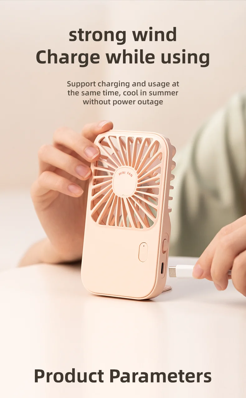 Table Fan, USB, Portable - detail 16