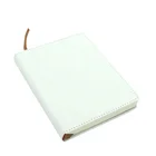 School New Arrival Sublimation Blank Leather A4/A5/A6 Notebook Custom Full Size Print School Notebook