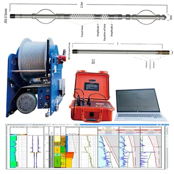 Geophysical Borehole Water Logging Equipment Resistivity Natural Gamma