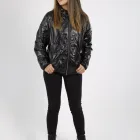 Girls Winter Top Winter Black Color Puffer Jacket Girls Winter Fashion Top Quality Jackets