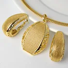 Jewelry Set High Quality Luxury Brazilian Gold Plated Jewelry 18k Set Accessories For Women Jewelry Set