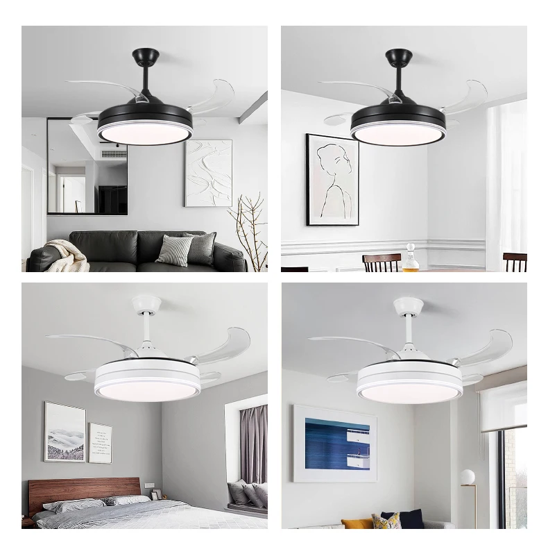 Bladeless Ceiling Fan, LED, AC85-265V 50, 4 pc - detail 20