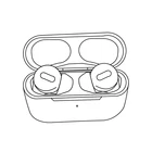Iphone Airoha 1562A Chip For Iphone Por 3 Tws 5.0 With 35DB Noise Cancellation And Wireless Charging