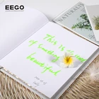 Foil Printed Planner White Linen Wedding Book Guestbook Gold Foil Birthday Wedding Guest Book