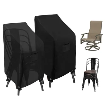 ZL-OEM custom waterproof dustproof Outdoor Rainproof Patio Furniture Stacking Chair Recliner Dust Cover