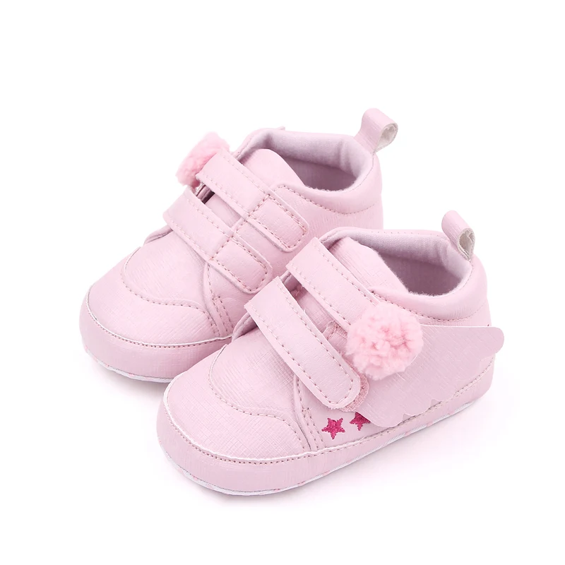 Spring and Autumn New Boys and Girls wings PU Surface Casual Shoes Baby Walking Shoes details
