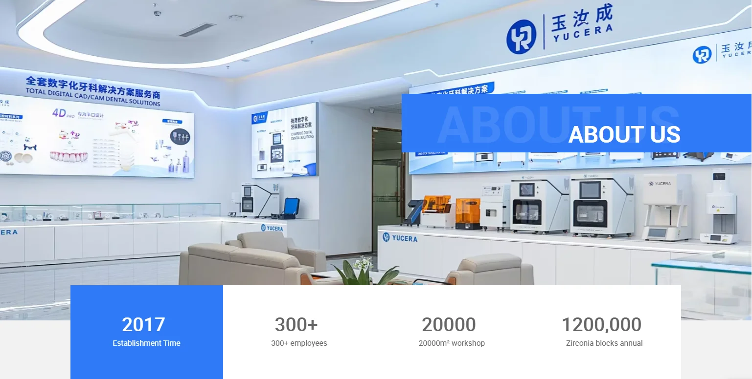 Yucera Factory Price Lab Dental Milling Machine 5 Axis Universal Cad Cam for Metal Dental Milling Machine